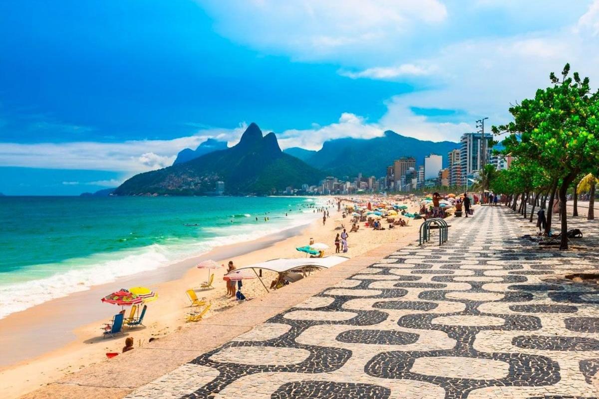 Vista Lateral, Edificio Frente A Praia Rio de Janeiro Exterior photo